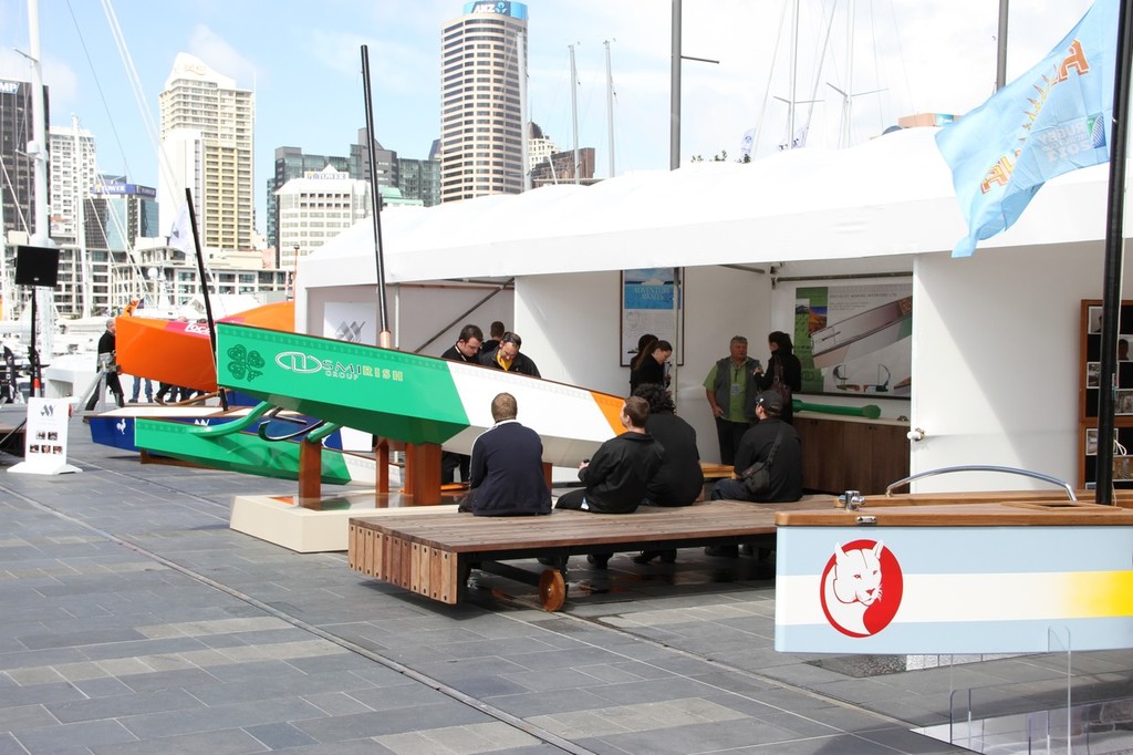 Boat construction - Auckland International Boat Show, 16 September 2011 © Richard Gladwell www.photosport.co.nz